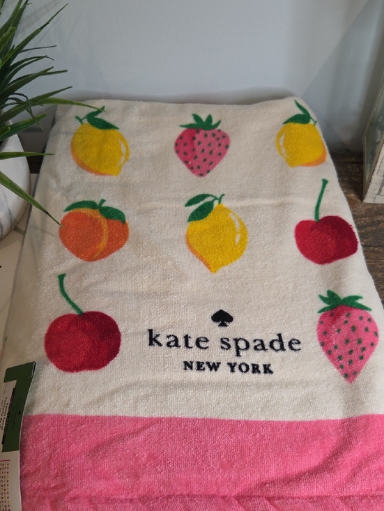 kate spade Other - Kate Spade Fruit Design Beach Towel